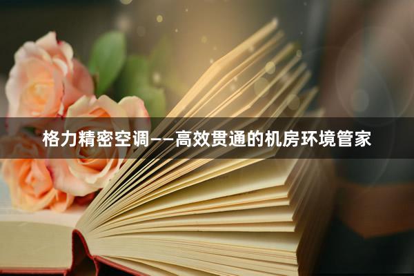 格力精密空调——高效贯通的机房环境管家
